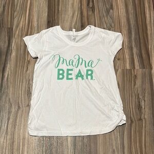 Loved by Hannah & Eli Mama Bear maternity tee size small